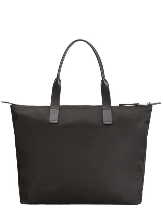 25FW 돌체앤가바나 나일론 스무스 카프스킨 쇼핑백 BM2375 AN4218B956 Black - DOLCE & GABBANA