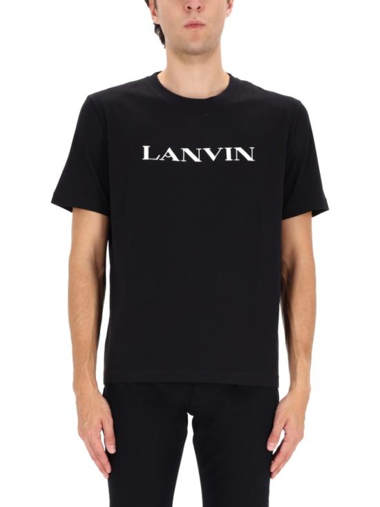 25FW 랑방 반팔 티셔츠 RM TS0012 J300 H2510 Black