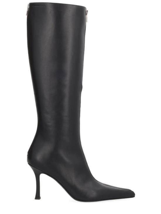 25FW 알렉산더 왕 부츠 30425B007 001 Black