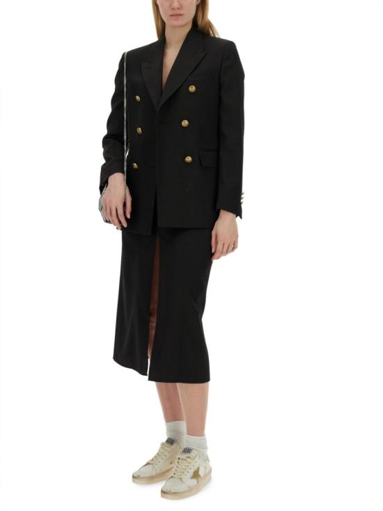  골든구스 더블 브레스트 블레이저 GWP00829 P00152190100 Black - GOLDEN GOOSE