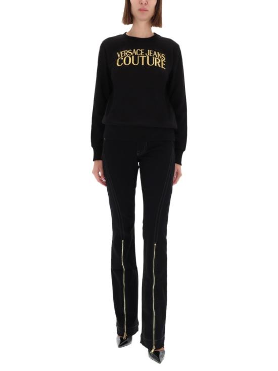 25FW 베르사체 데님 팬츠 79HAB56M DT037909 Black - VERSACE