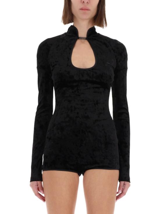 25FW 베르사체 긴팔 티셔츠 79HAM210 J0193899 Black
