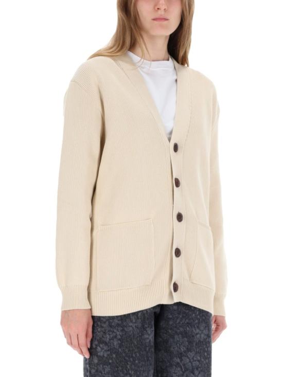  골든구스 Golden 레터링 가디건 GWP00950 P00197255550 Neutrals - GOLDEN GOOSE