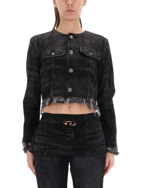 25FW 디젤 트러커 자켓 A21616 007DB02 Black