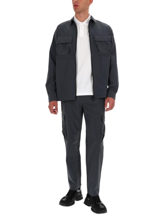 25FW 베르사체 긴팔 셔츠 79GALD21 CQ10D831 Black - VERSACE
