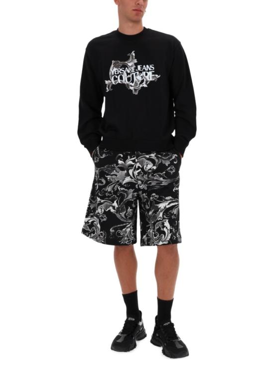 25FW 베르사체 숏팬츠 79GAD3B0 FS201899 Black - VERSACE