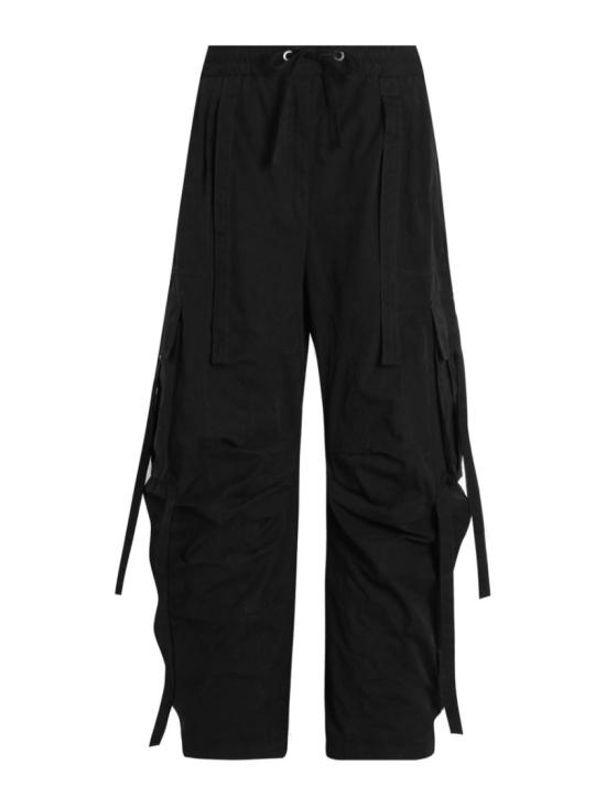 25FW 돌체앤가바나 스트레이트 팬츠 FTDEHT HUMS8N0000 Black