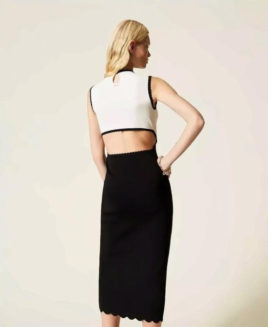 26SS 트윈셋 미디 원피스 261TP337212063 Black - TWINSET