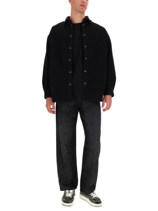 25FW 디젤 긴팔 셔츠 A18594 0HGBK9XX Black - DIESEL