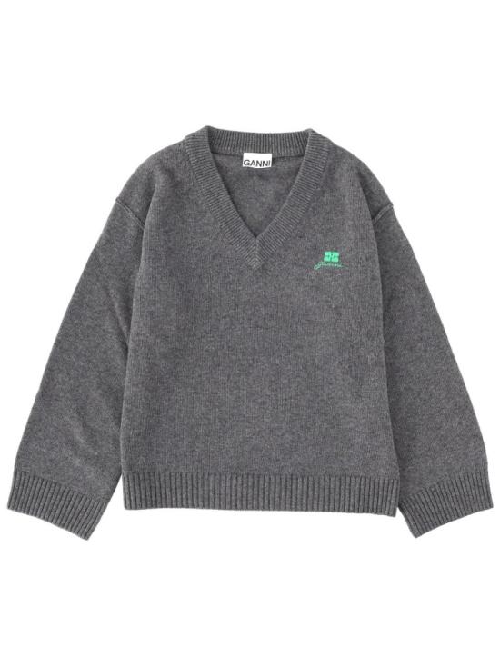 25FW 가니 스웨터 K2589 220 Grey