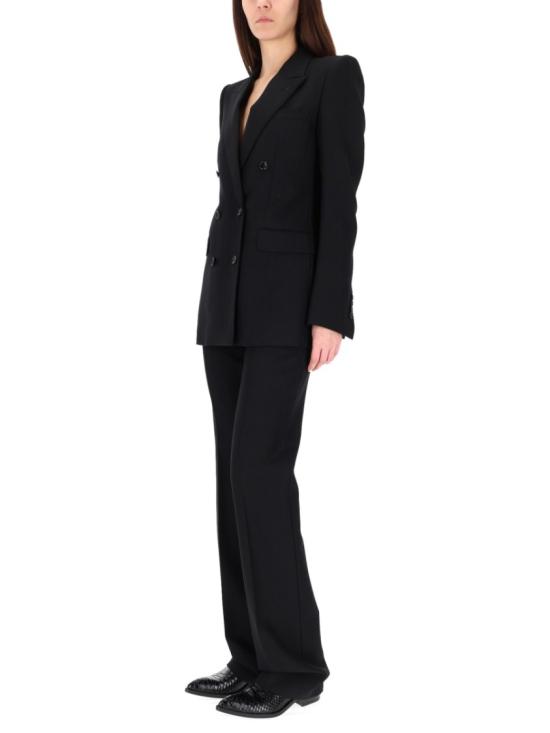 25FW 톰포드 스트레이트 팬츠 PAW649 FAX1644LB999 Black - TOMFORD