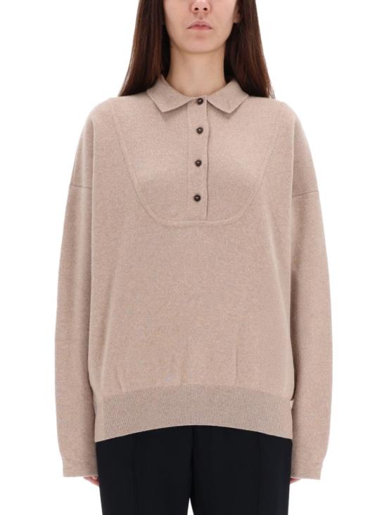 25FW 자크뮈스 팔로네 바뢰즈 폴로 스웨터 SWW00623AK0 0276150 Neutrals