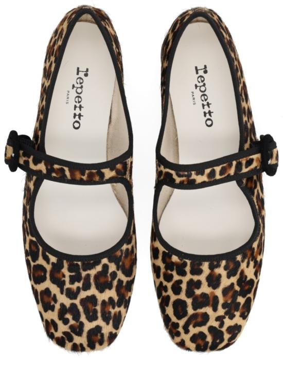 25FW 레페토 플랫 슈즈 V4141PONY 1479 Black - REPETTO