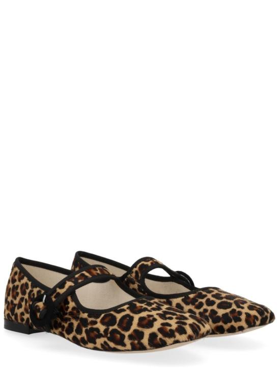 25FW 레페토 플랫 슈즈 V4141PONY 1479 Black - REPETTO