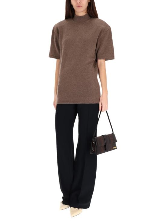 25FW 자크뮈스 터틀넥 SWW00629AK0 0282850 Brown - JACQUEMUS