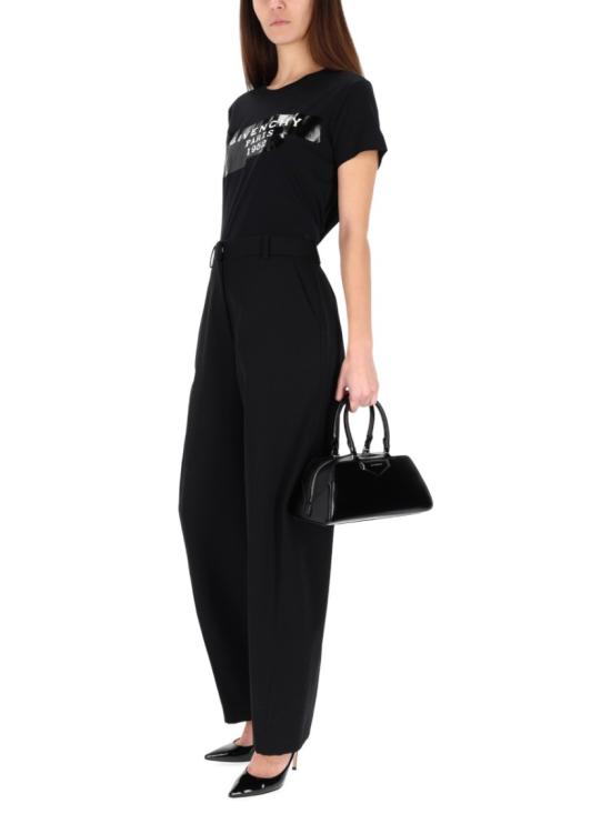 25FW 지방시 반팔 티셔츠 BW70FJP78U 001 Black - GIVENCHY