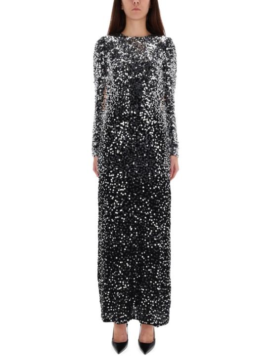 25FW 파코라반 롱 원피스 25HJRO263CU0014 P001 Black
