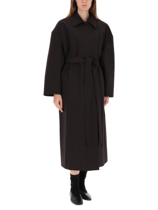 25FW 아워레가시 코트 W4251CC CHURCHILLSTRIPEMEMBRANEWOOL Black - OUR LEGACY