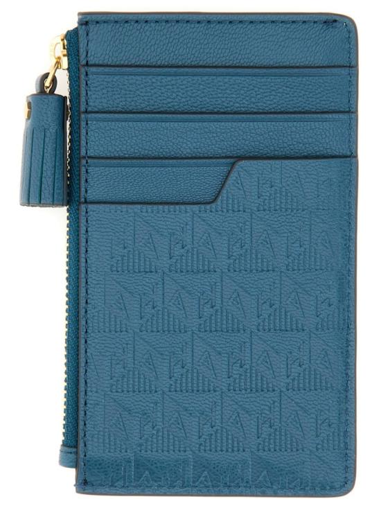  안야힌드마치 지갑 201964 LIGHTPETROL Blue - ANYA HINDMARCH