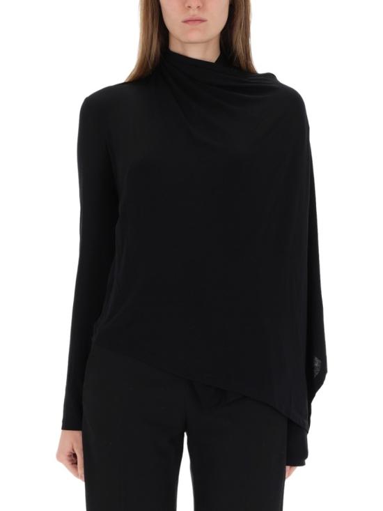 25FW 헬무트랭 긴팔 티셔츠 P06HW510 001 Black
