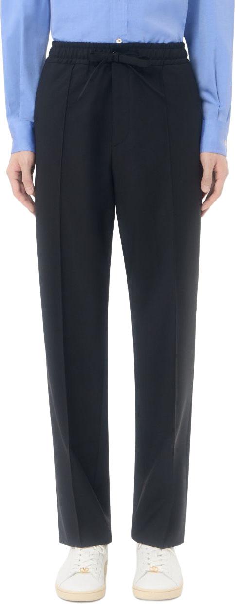 26FW 발렌티노 가라바니 스트레이트 팬츠 VRBN3225S0NO BLACK - VALENTINO GARAVANI