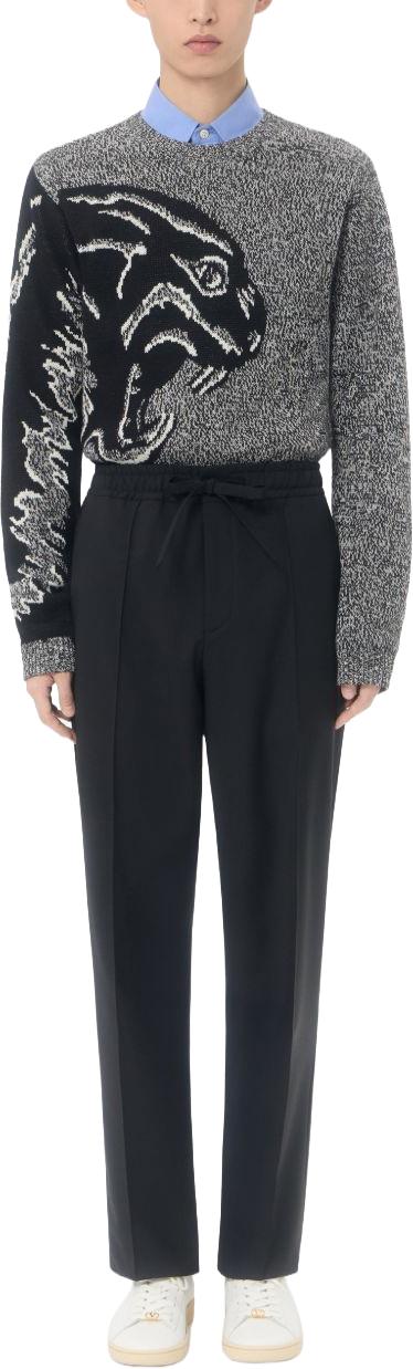 26FW 발렌티노 가라바니 스트레이트 팬츠 VRBN3225S0NO BLACK - VALENTINO GARAVANI