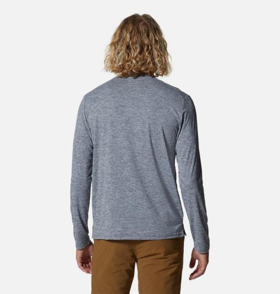 26SS 마운틴하드웨어 긴팔 티셔츠 2027871 056 FOIL GREY HEATHER DOM - MOUNTAIN HARDWEAR