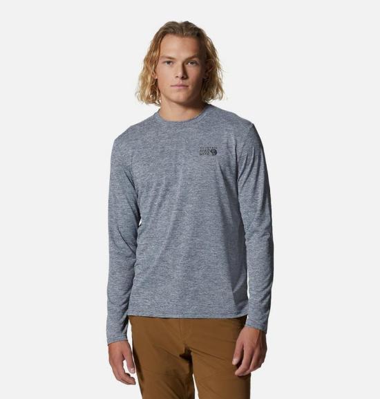 26SS 마운틴하드웨어 긴팔 티셔츠 2027871 056 FOIL GREY HEATHER DOM