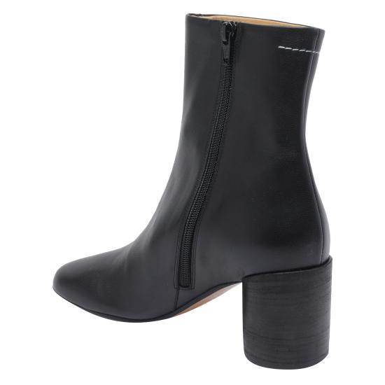 26FW MM6 메종마르지엘라 ANATOMIC 아나토믹 앵클 부츠 S59WU0235 P3628T8013 Black - MM6 MAISON MARGIELA
