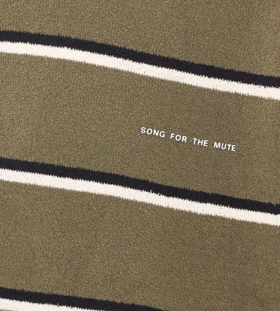 26SS 아디다스 X 송 포 더 뮤트 폴로 티셔츠 KS1343 OLIVE STRATA Green - ADIDAS X SONG FOR THE MUTE
