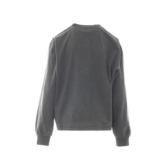 26FW 가니 긴팔 티셔츠 A1050233 252 Grey - GANNI