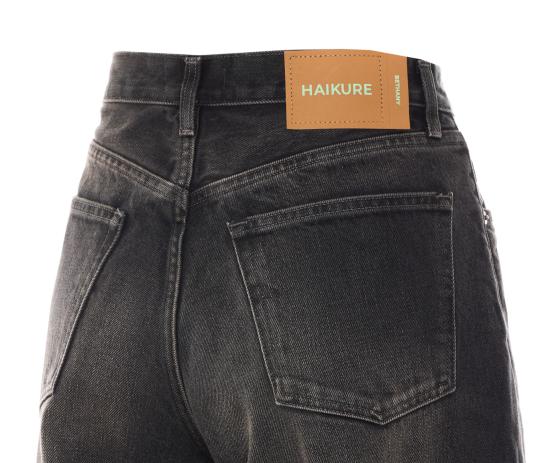26FW 하이쿠레 데님 팬츠 HEW03296DF119L0938 Black - HAIKURE