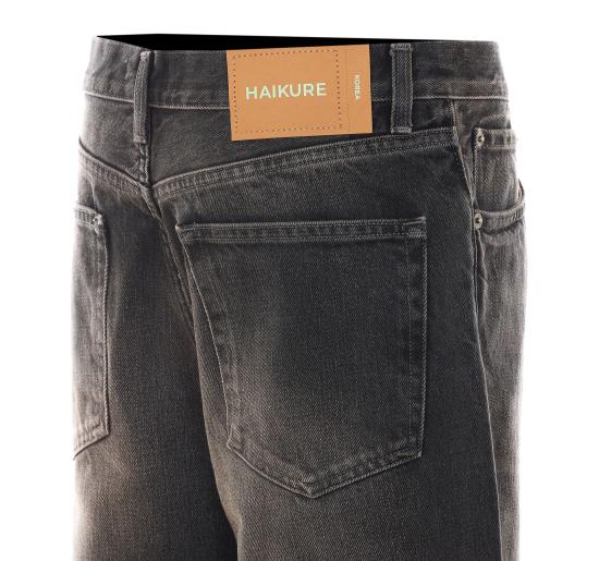 26FW 하이쿠레 데님 팬츠 HEW03185DF119L0938 Black - HAIKURE