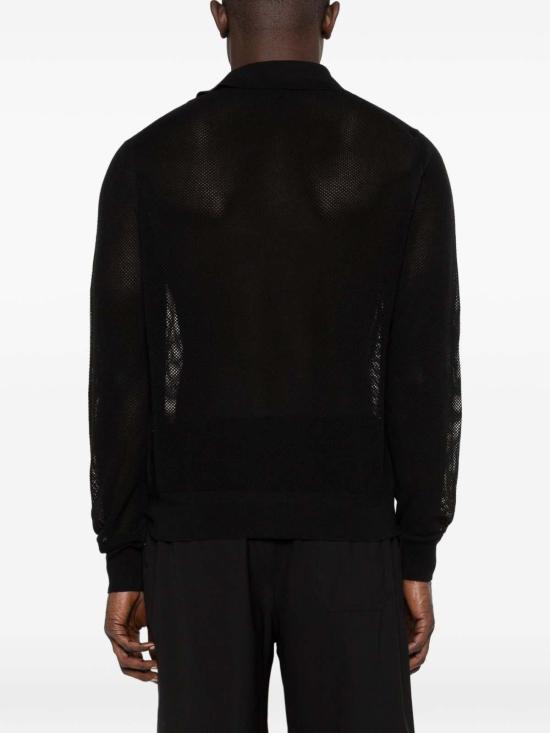 26SS 톰포드 폴로 티셔츠 KPL054YMC046NAA Black - TOMFORD
