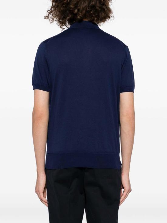 26SS 톰포드 폴로 티셔츠 KPS035YMC040UDB Blue - TOMFORD