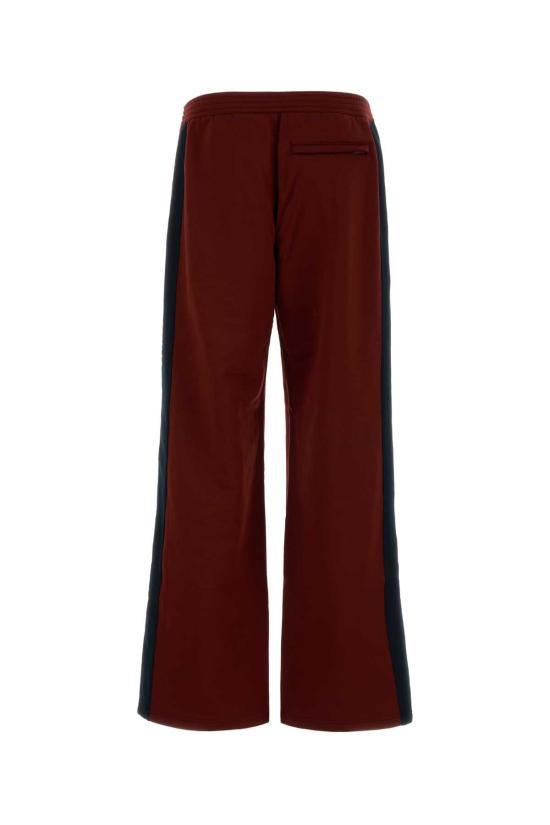 26FW 알렉산더 맥퀸 스트레이트 팬츠 865251QXACL 6056 Burgundy - ALEXANDER MCQUEEN
