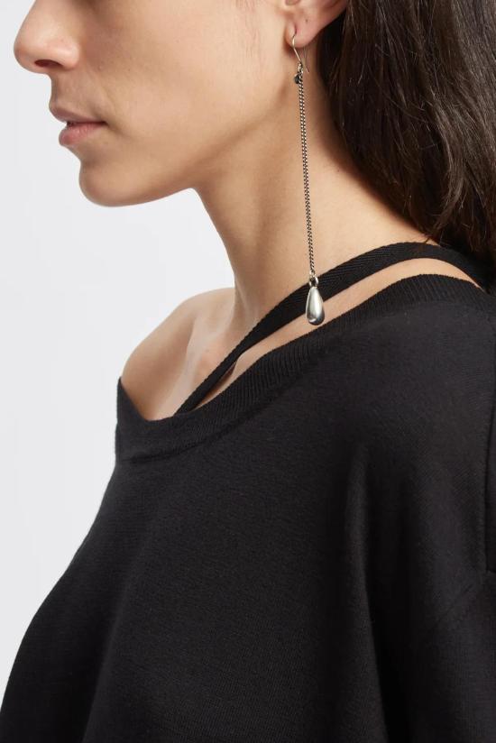 26SS 앤 드뮐미스터 이어링 2102U0455001 005 ANTIQUE SILVER - ANN DEMEULEMEESTER