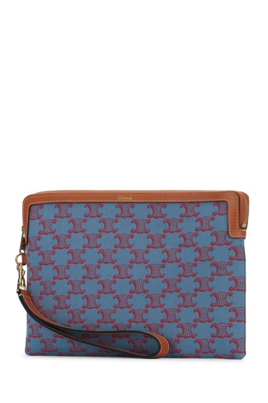 26SS 셀린느 지갑 10J503D37 GHU9 DENIMBLUERED - CELINE