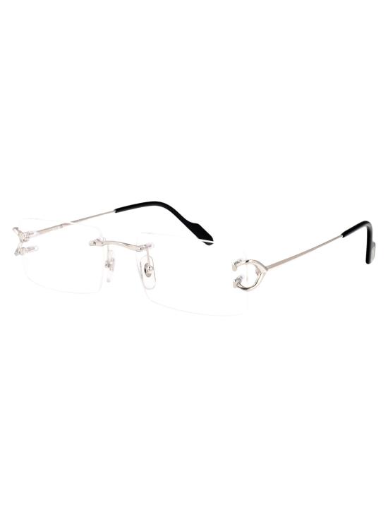 26SS 까르띠에 안경 CT0488O 002 silver - CARTIER