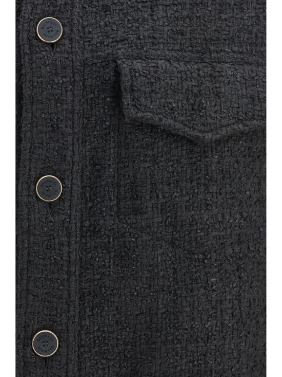 26FW 발망 자켓 HH1TH890XM07 0PA BLACK - BALMAIN