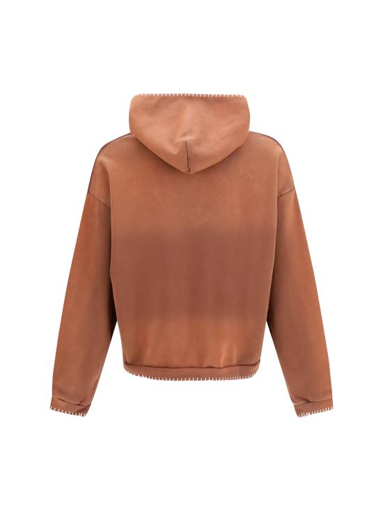 26FW 파운드 후드 티셔츠 FOPF26HO01012 F213 BROWN - FOUND