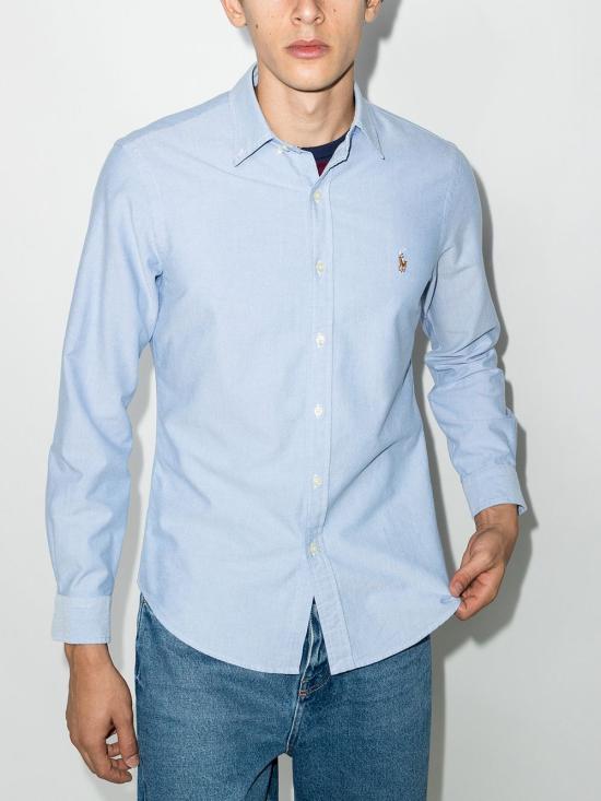 26FW 폴로 랄프로렌 긴팔 셔츠 710549084 007 Blu - POLO RALPH LAUREN