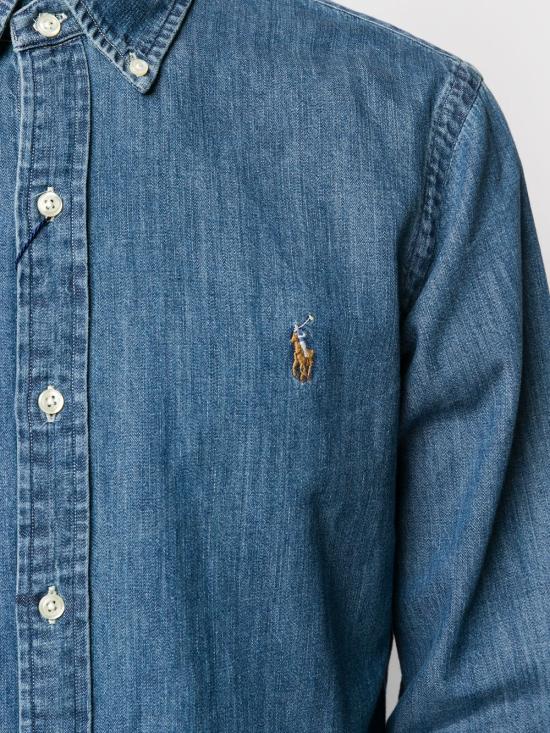 26FW 폴로 랄프로렌 클래식 플리스 후드 집업 710548539 001 Blu - POLO RALPH LAUREN