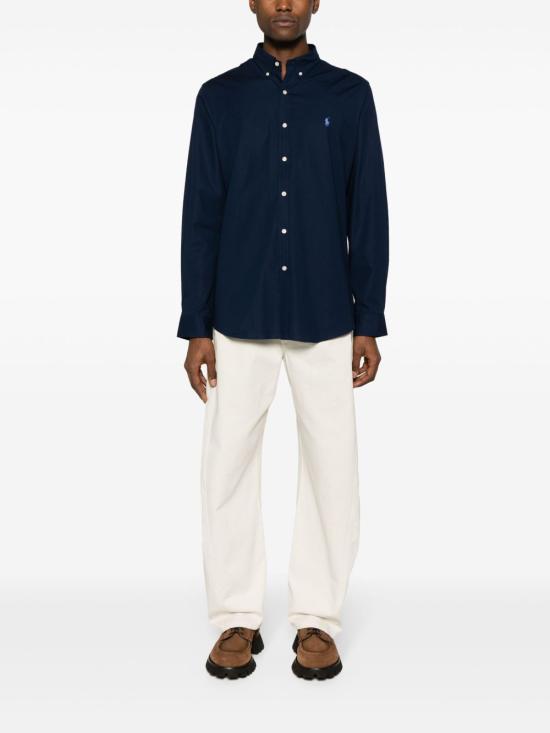 26FW 폴로 랄프로렌 긴팔 셔츠 710928254 001 Blu - POLO RALPH LAUREN
