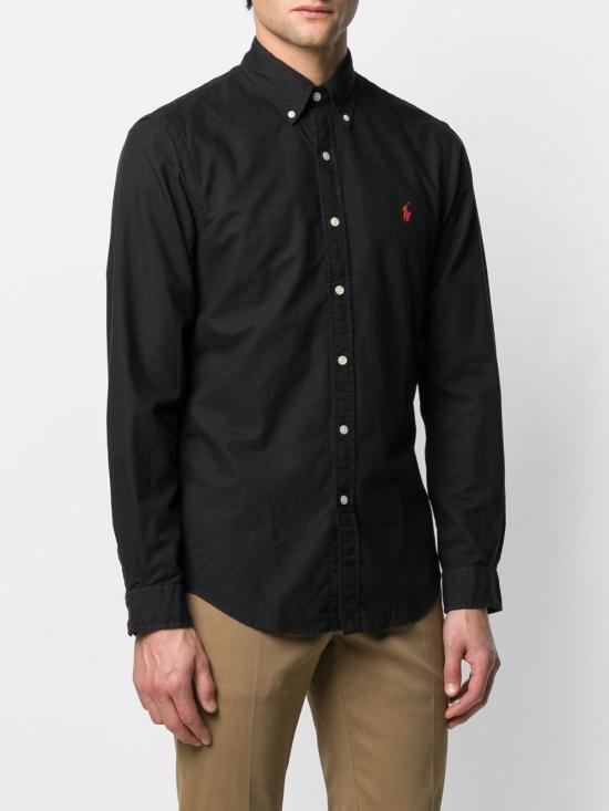26FW 폴로 랄프로렌 긴팔 셔츠 710772288 001 Nero - POLO RALPH LAUREN