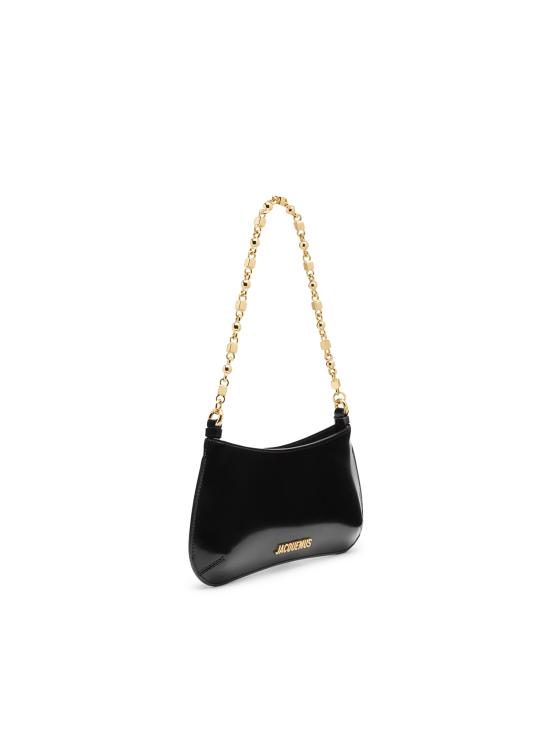 26FW 자크뮈스 쁘띠 비주 체인 숄더백 BAW00404BC18A01 990 BLACK - JACQUEMUS