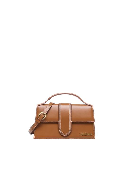 26FW 자크뮈스 라지 밤비노 크로스바디 플랩 백 BAW00007AC01C04 811 Light brown