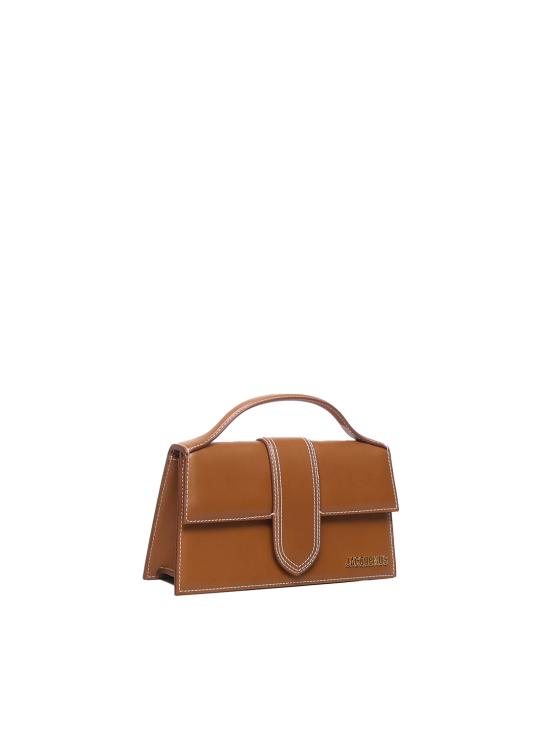 26FW 자크뮈스 라지 밤비노 크로스바디 플랩 백 BAW00007AC01C04 811 Light brown - JACQUEMUS