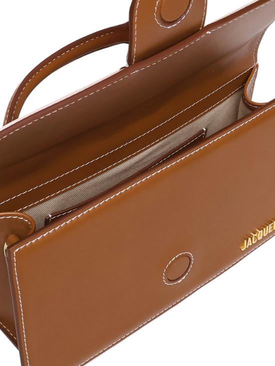 26FW 자크뮈스 라지 밤비노 크로스바디 플랩 백 BAW00007AC01C04 811 Light brown - JACQUEMUS