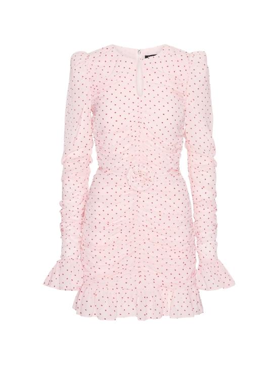 26FW 로테이트 숏 원피스 116348 3110 BARELY PINK COMB